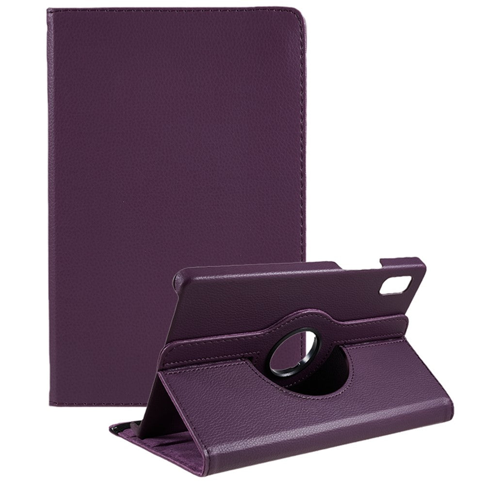 For Lenovo Tab M9 TB-310FU Protective Case 360-Degree Rotating PU Leather Cover with Elastic Band