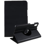 For Lenovo Tab M9 TB-310FU Protective Case 360-Degree Rotating PU Leather Cover with Elastic Band