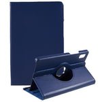 For Lenovo Tab M9 TB-310FU Protective Case 360-Degree Rotating PU Leather Cover with Elastic Band