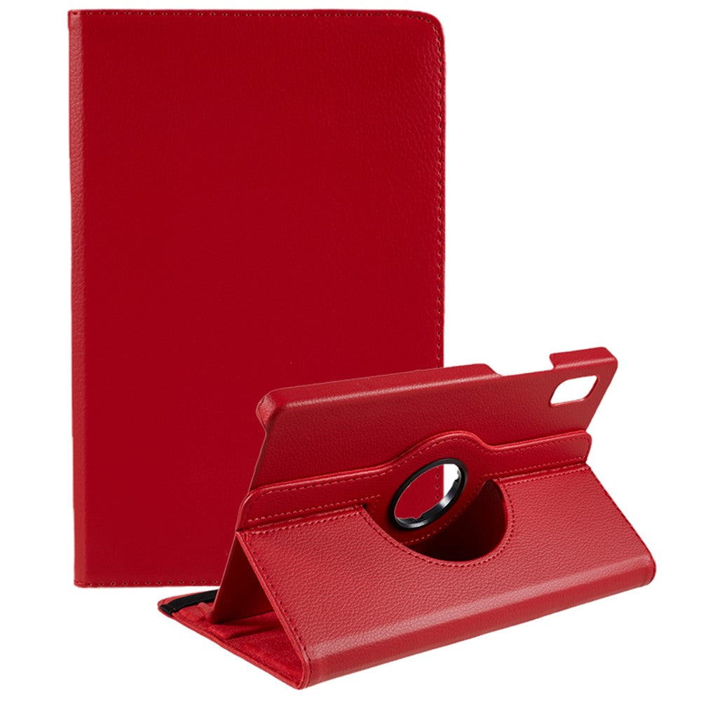 For Lenovo Tab M9 TB-310FU Protective Case 360-Degree Rotating PU Leather Cover with Elastic Band