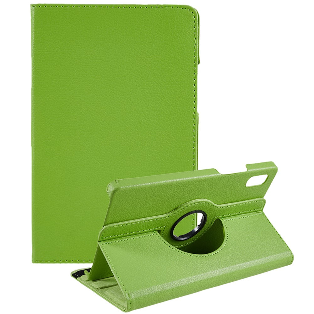 For Lenovo Tab M9 TB-310FU Protective Case 360-Degree Rotating PU Leather Cover with Elastic Band