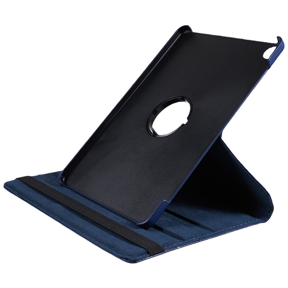 For Lenovo Tab M10 (Gen 3) TB-328FU PU Leather Case 360-Degree Rotating Cover with Elastic Band