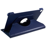 For Lenovo Tab M10 (Gen 3) TB-328FU PU Leather Case 360-Degree Rotating Cover with Elastic Band