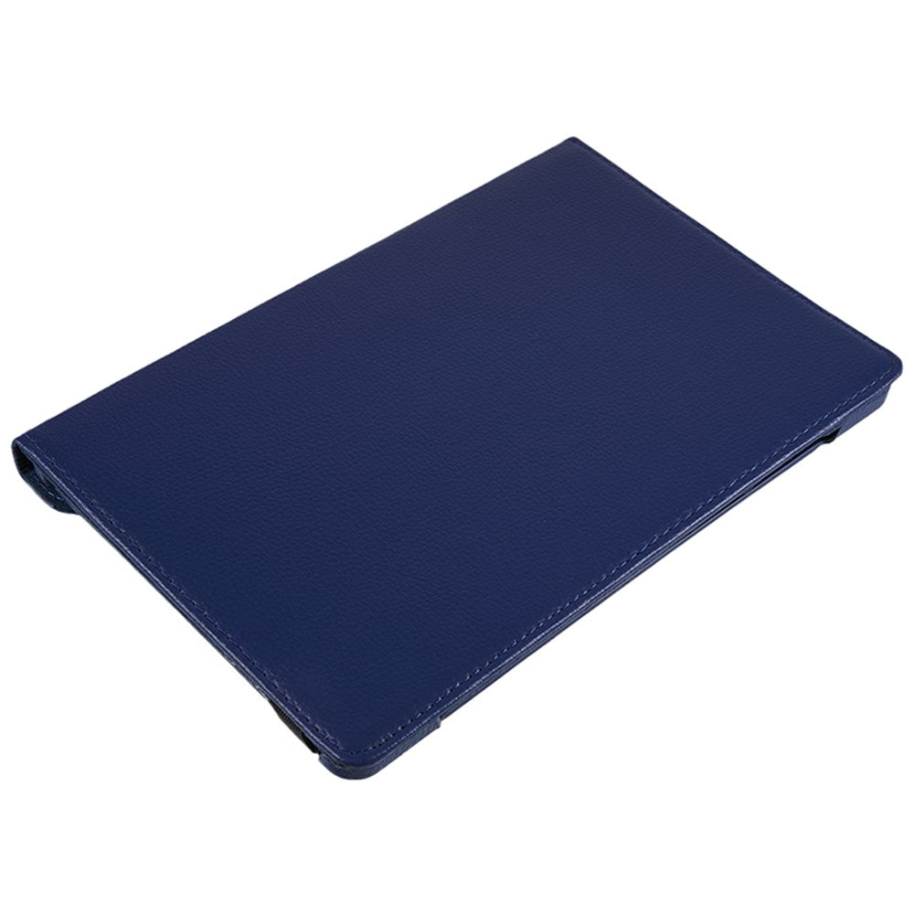 For Lenovo Tab M10 (Gen 3) TB-328FU PU Leather Case 360-Degree Rotating Cover with Elastic Band