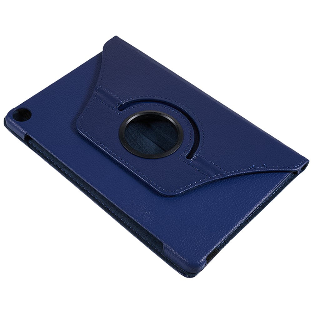 For Lenovo Tab M10 (Gen 3) TB-328FU PU Leather Case 360-Degree Rotating Cover with Elastic Band