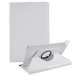 For Lenovo Tab M10 (Gen 3) TB-328FU PU Leather Case 360-Degree Rotating Cover with Elastic Band