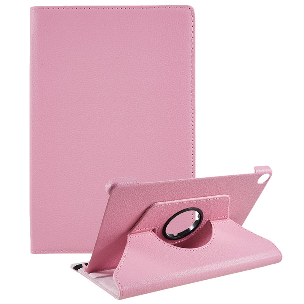 For Lenovo Tab M10 (Gen 3) TB-328FU PU Leather Case 360-Degree Rotating Cover with Elastic Band