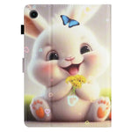 For Lenovo Tab M10 Plus X606F / Tab M10 FHD PU Leather Tablet Cover Pattern Printing Shockproof Case