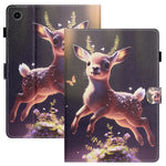 For Lenovo Tab M10 Plus X606F / Tab M10 FHD PU Leather Tablet Cover Pattern Printing Shockproof Case