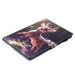 Anti-Drop Tablet Case for iPad (2025) / 10.9 (2022) PU Leather Folio Flip Cover Pattern Printing Shockproof Case