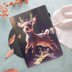Anti-Drop Tablet Case for iPad (2025) / 10.9 (2022) PU Leather Folio Flip Cover Pattern Printing Shockproof Case