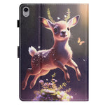 Anti-Drop Tablet Case for iPad (2025) / 10.9 (2022) PU Leather Folio Flip Cover Pattern Printing Shockproof Case