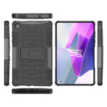 Lenovo Tab M8 (4. generation) 2024 TB-301XU / M8 (4. generation) 2023 TB-300FU tabletetui med stativ, dækmønster, TPU- og PC-etui