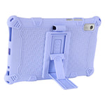 For Lenovo Tab M9 310FU Kickstand Tablet Silicone Case Retro Texture Anti-drop Tablet Cover