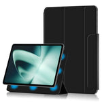 For OnePlus Pad PU Leather Tablet Case Magnetic Tri-fold Protective Cover with Stand