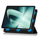 For OnePlus Pad PU Leather Tablet Case Magnetic Tri-fold Protective Cover with Stand