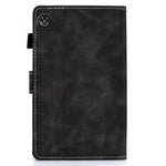 For Huawei MatePad SE 10.4-inch Shockproof Case Cowhide Texture PU Leather Tablet Cover with Card Holder