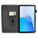 For Huawei MatePad SE 10.4-inch Shockproof Case Cowhide Texture PU Leather Tablet Cover with Card Holder