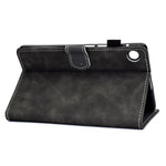 For Huawei MatePad SE 10.4-inch Shockproof Case Cowhide Texture PU Leather Tablet Cover with Card Holder
