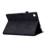 For Huawei MatePad SE 10.4-inch Protective Case Iron Tower Imprinted PU Leather Flip Stand Cover with Card Holder