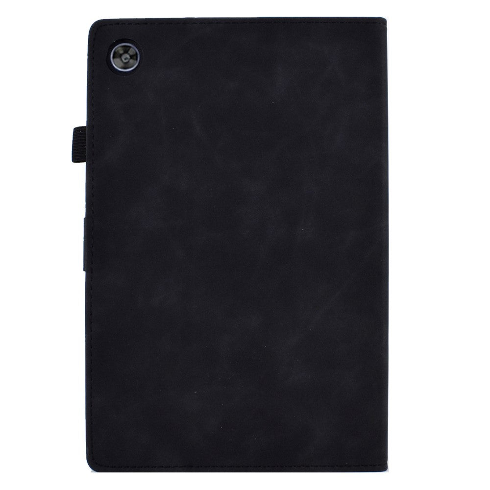 For Huawei MatePad SE 10.4-inch Protective Case Iron Tower Imprinted PU Leather Flip Stand Cover with Card Holder