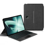 For OnePlus Pad Leather Case + Bluetooth-compatible Keyboard with Backlight Trackpad