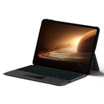 For Oppo Pad 2 Leather Case + Bluetooth-compatible Keyboard with Backlight Trackpad