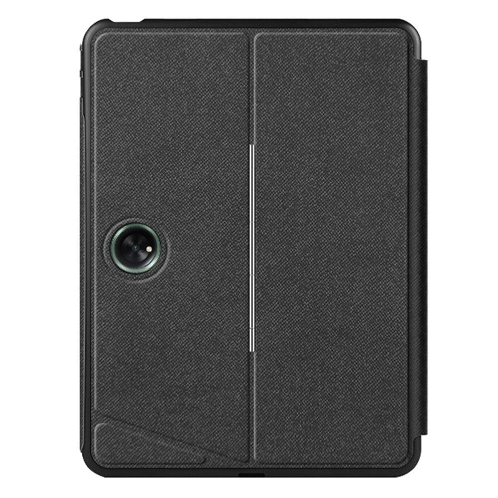 For Oppo Pad 2 Leather Case + Bluetooth-compatible Keyboard with Backlight Trackpad