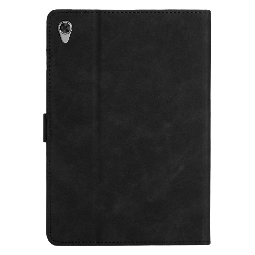 For Lenovo Tab M10 HD Gen 2 X306X Card Holder Tablet Case Imprinted Leather Stand Tablet Cover