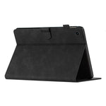 For Lenovo Tab M10 Plus X606F PU Leather Tablet Case Card Slot Stand Imprinted Butterfly Cover