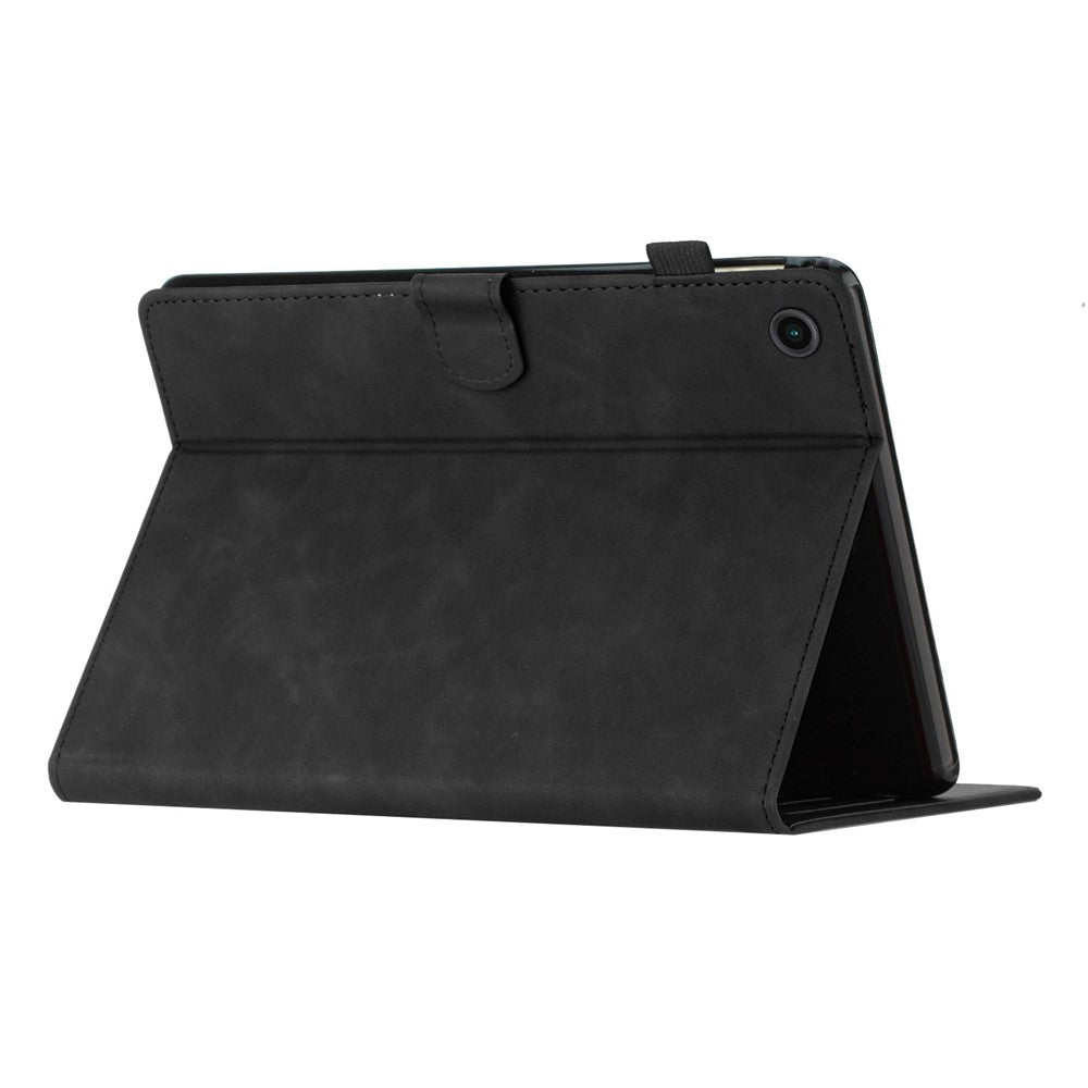 For Lenovo Tab M10 Plus (3rd Gen) / Xiaoxin Pad 2022 10.6 inch Leather Tablet Case Card Slot Stand Imprinted Cover