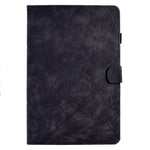 Shockproof Leather Cover for Lenovo Tab M10 Plus TB-X606F Tree Imprinted Tablet Case with Card Slot