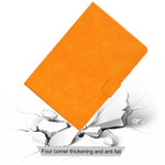 For Lenovo Tab M9 TB-310FU PU Leather Tablet Case A7 Cowhide Texture Protective Cover with Card Holder