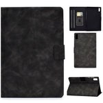 For Lenovo Tab M9 TB-310FU PU Leather Tablet Case A7 Cowhide Texture Protective Cover with Card Holder