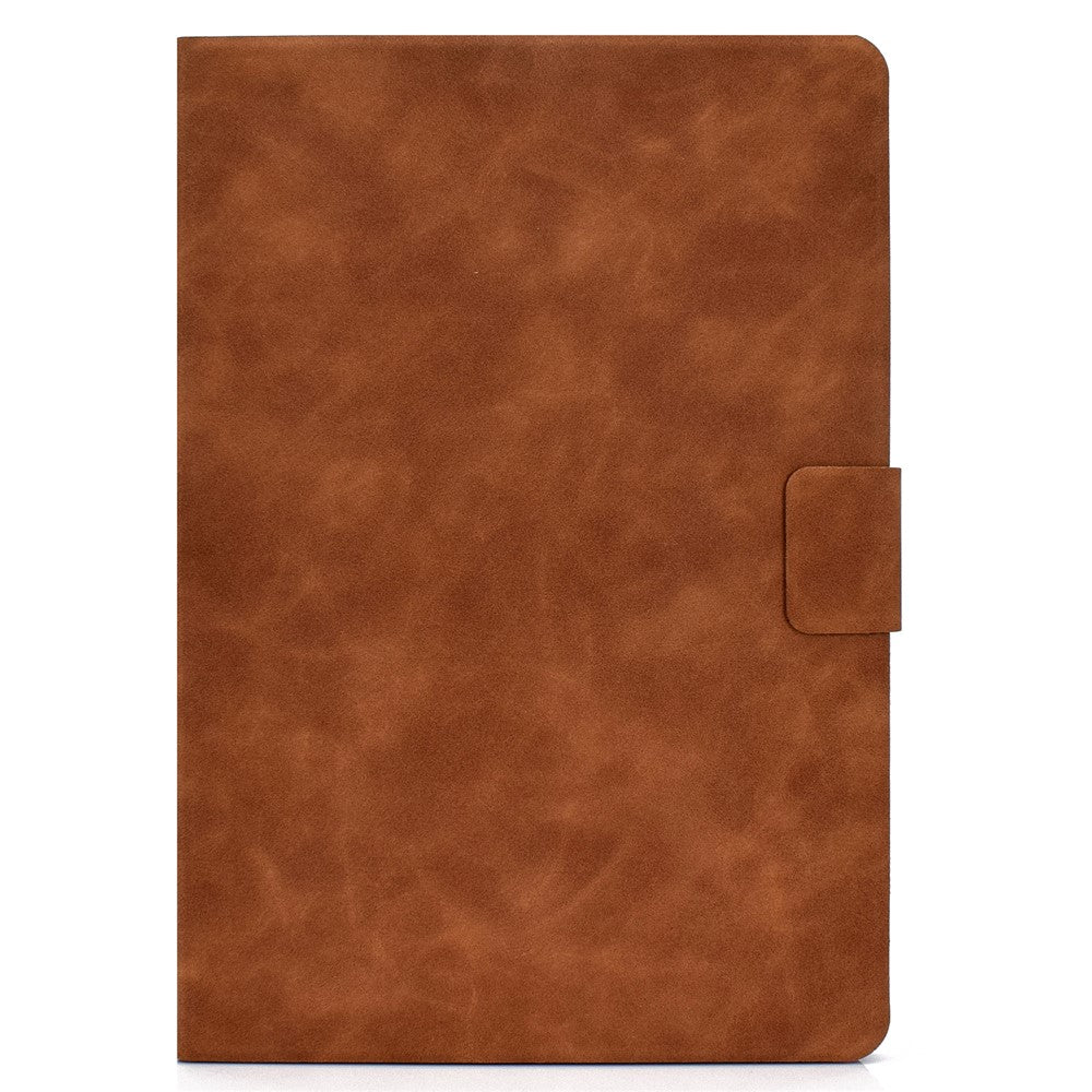 For Huawei MatePad SE 10.4-inch A7 Cowhide Texture Tablet Case PU Leather Stand Card Slot Cover