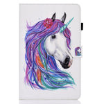 For Lenovo Tab M9 TB-310FU PU Leather Tablet Case A2 Pattern Printing Stand Card Slot Cover