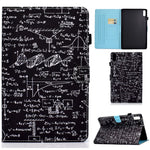 For Lenovo Tab M9 TB-310FU PU Leather Tablet Case A2 Pattern Printing Stand Card Slot Cover