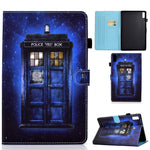 For Lenovo Tab M9 TB-310FU PU Leather Tablet Case A2 Pattern Printing Stand Card Slot Cover