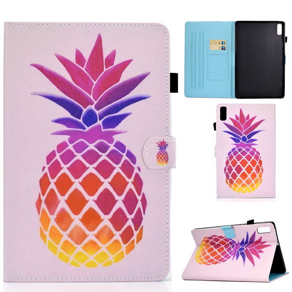 For Lenovo Tab M9 TB-310FU PU Leather Tablet Case A2 Pattern Printing Stand Card Slot Cover