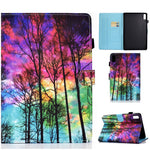 For Lenovo Tab M9 TB-310FU PU Leather Tablet Case A2 Pattern Printing Stand Card Slot Cover