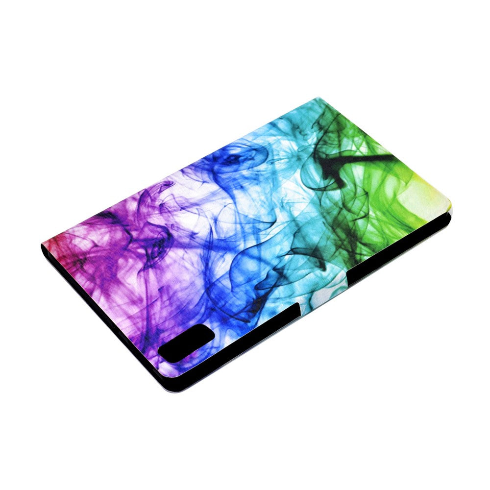 Fodral för Lenovo Tab M9 TB-310FU A3 med mönstertryck, PU-läder, kortplats, surfplatta