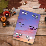 For Lenovo Tab P11 Gen 2 TB-350 Leather Stand Tablet Case A4 Pattern Printing Card Holder Protective Cover