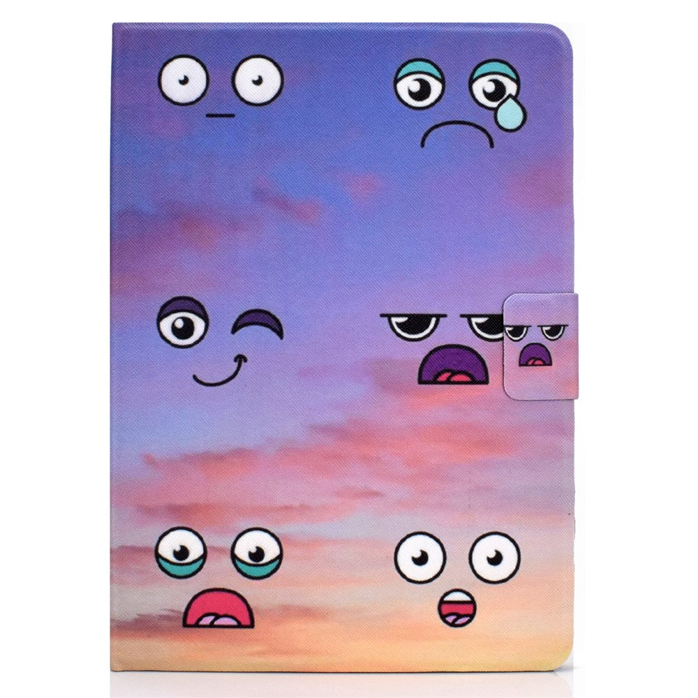 For Lenovo Tab P11 Gen 2 TB-350 Leather Stand Tablet Case A4 Pattern Printing Card Holder Protective Cover