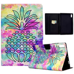 For Lenovo Tab P11 Gen 2 TB-350 Leather Stand Tablet Case A4 Pattern Printing Card Holder Protective Cover