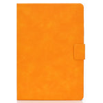 For Lenovo Tab P11 Gen 2 TB-350 PU Leather Magnetic Flip Case A7 Cowhide Texture Stand Tablet Cover with Card Holder