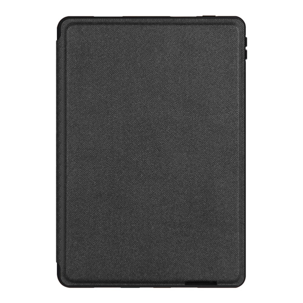 Läderfodral för Xiaomi Pad 5 + Bluetooth-kompatibelt tangentbord med bakgrundsbelyst styrplatta
