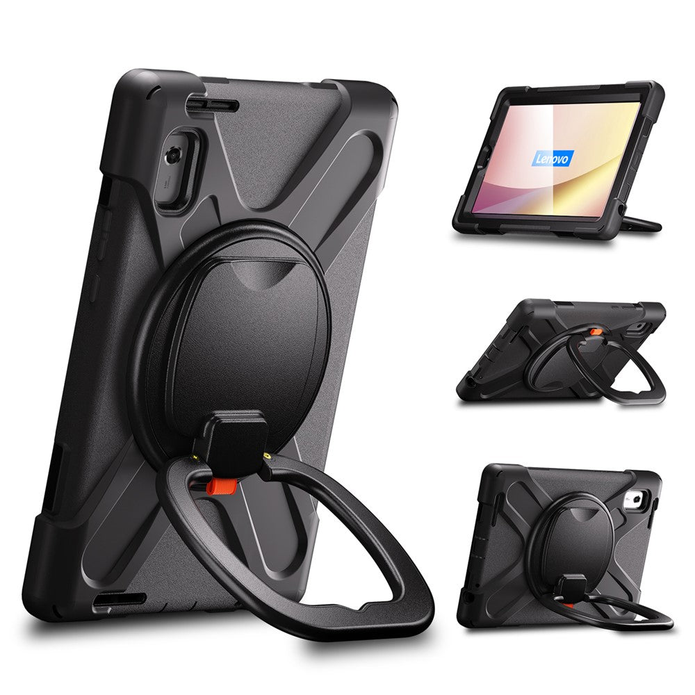Lenovo Tab M9 TB-310FU (2023) 360 graders roterande stativfodral PC silikon surfplatta