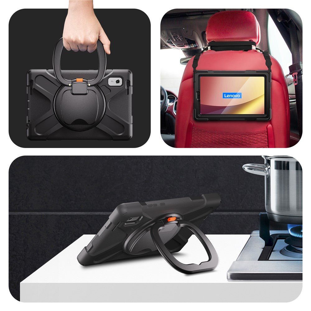 Lenovo Tab M9 TB-310FU (2023) 360 graders roterande stativfodral PC silikon surfplatta