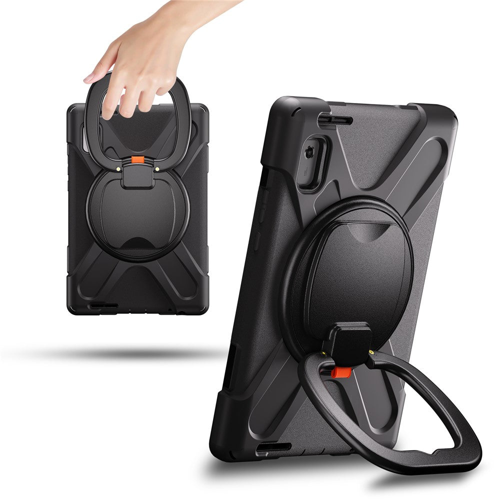Lenovo Tab M9 TB-310FU (2023) 360 graders roterande stativfodral PC silikon surfplatta