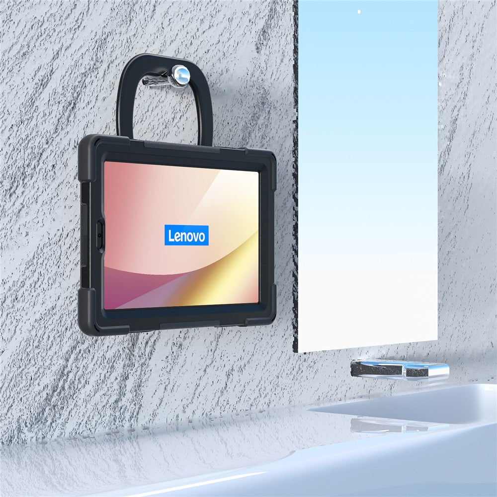 Lenovo Tab M9 TB-310FU (2023) 360 graders roterande stativfodral PC silikon surfplatta